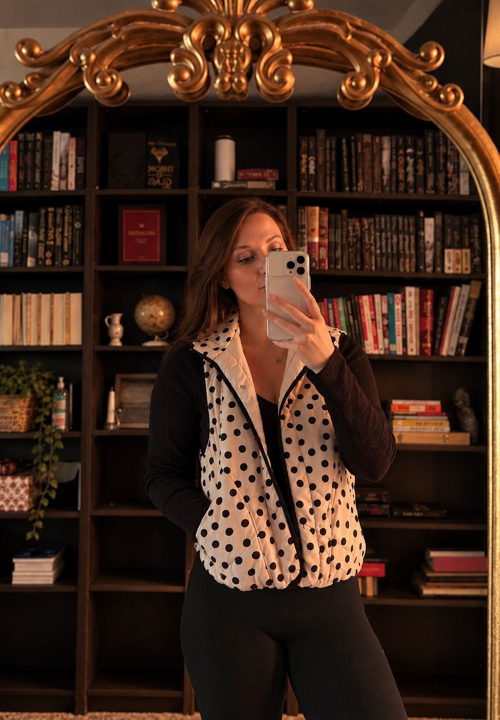 Dotty Quilted Vest